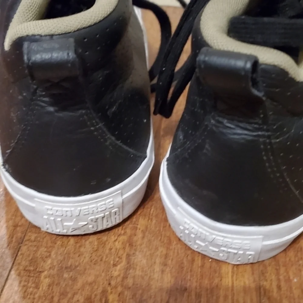 Converse All star leather high tops 12 - Picture 3 of 9